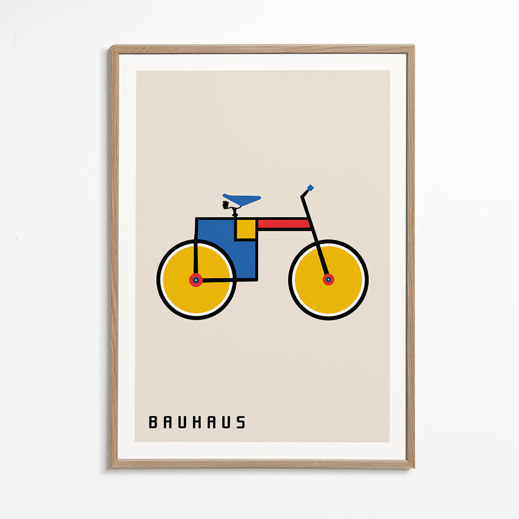 Geometrický obraz Bauhaus kolo