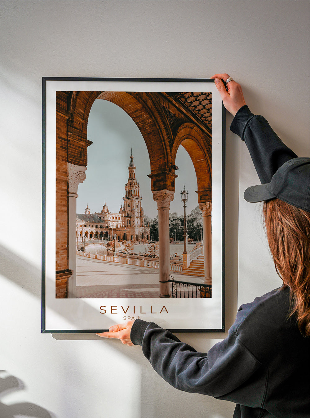 Obraz do kuchyně Sevilla: oblouky a náměstí