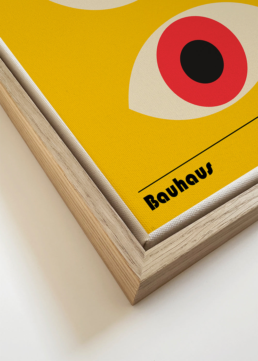 Geometrický obraz s Bauhaus očima