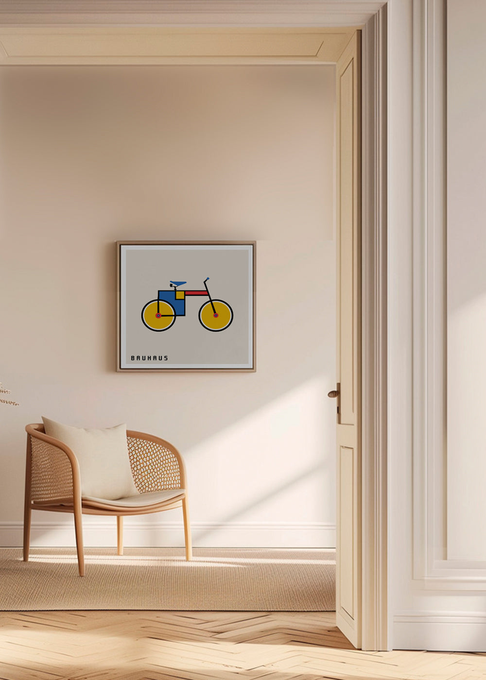 Bauhaus ilustrace kolo