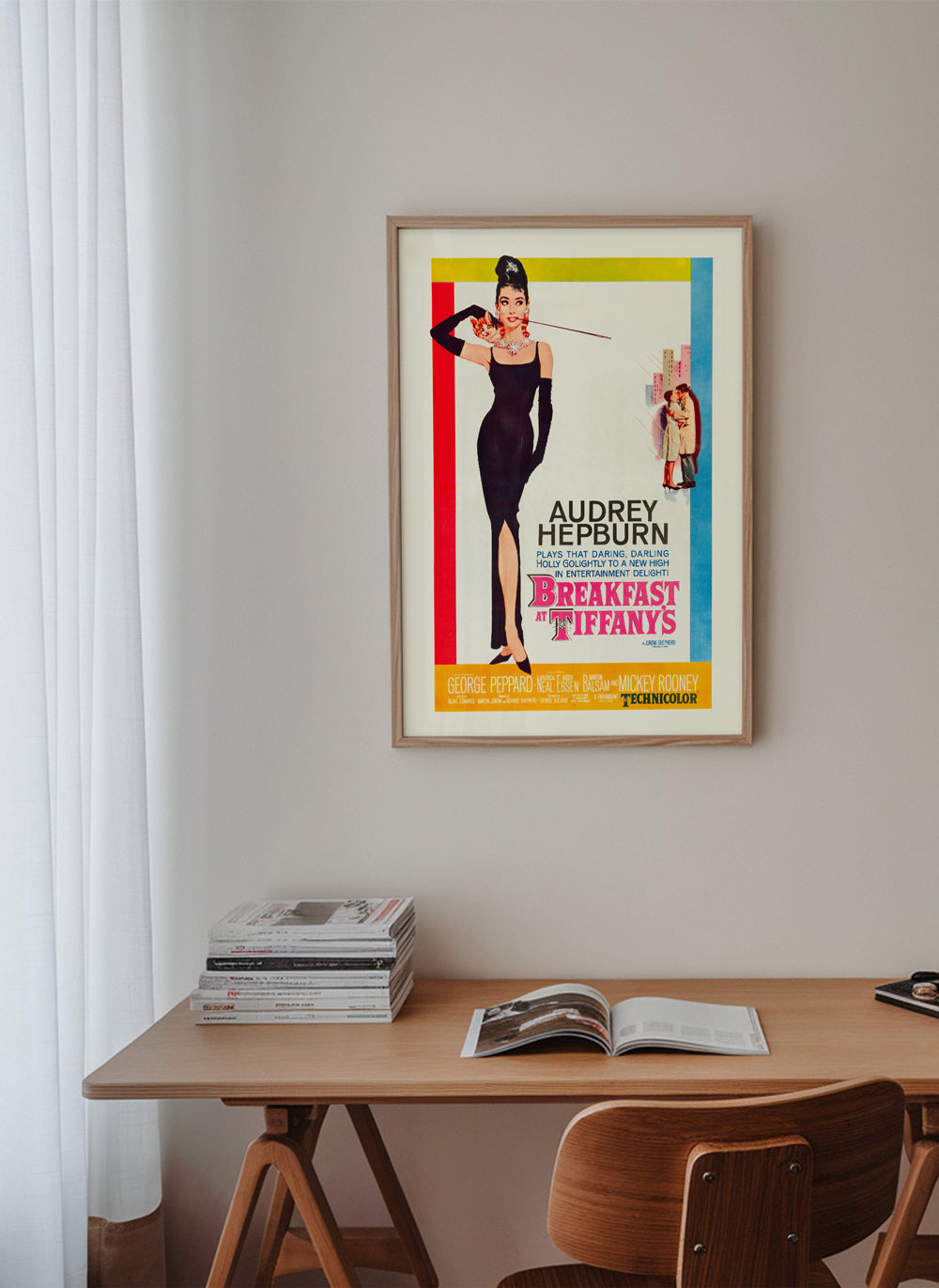 Vintage plakát Audrey Hepburn klasika