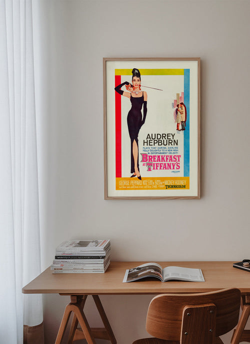 Vintage plakát Audrey Hepburn klasika