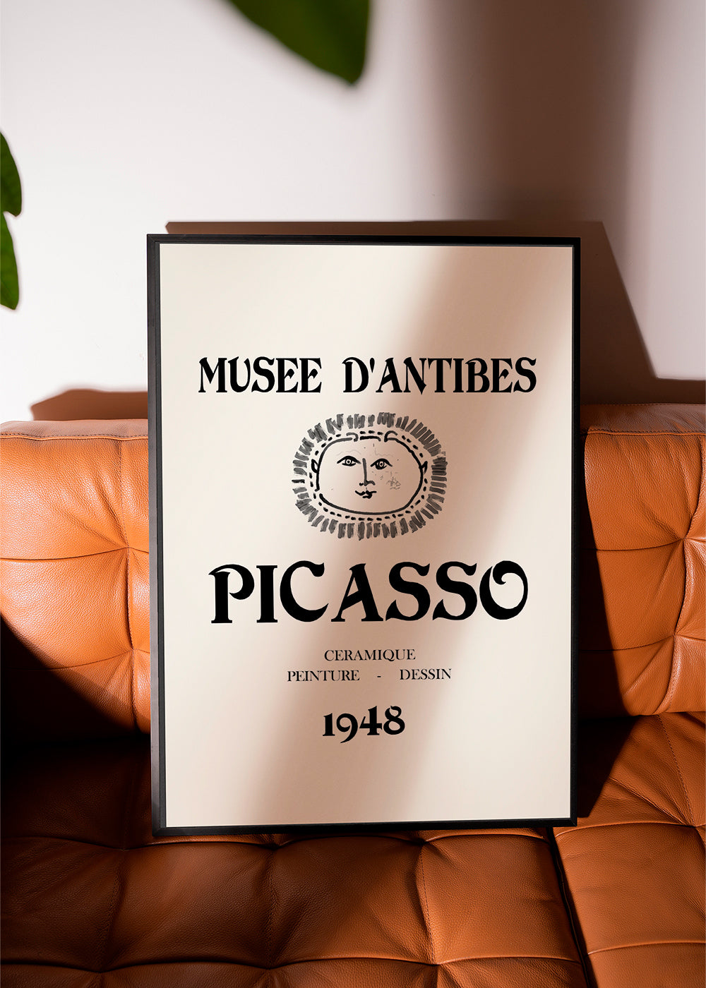 Vintage plakát Musée d'Antibes Picasso 1948