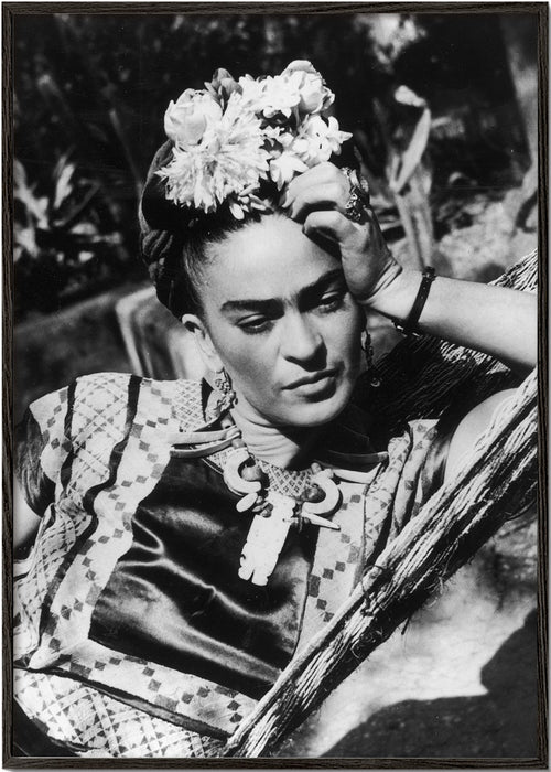 Vintage portrétní fotografie Fridy Kahlo