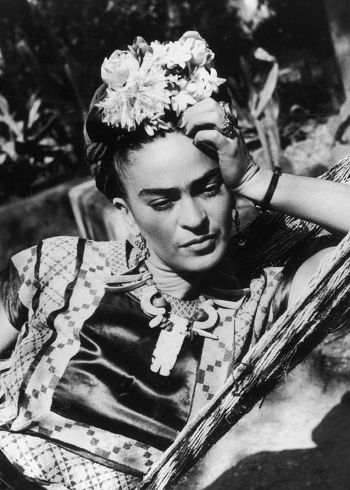 Vintage portrétní fotografie Fridy Kahlo