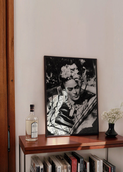 Vintage portrétní fotografie Fridy Kahlo