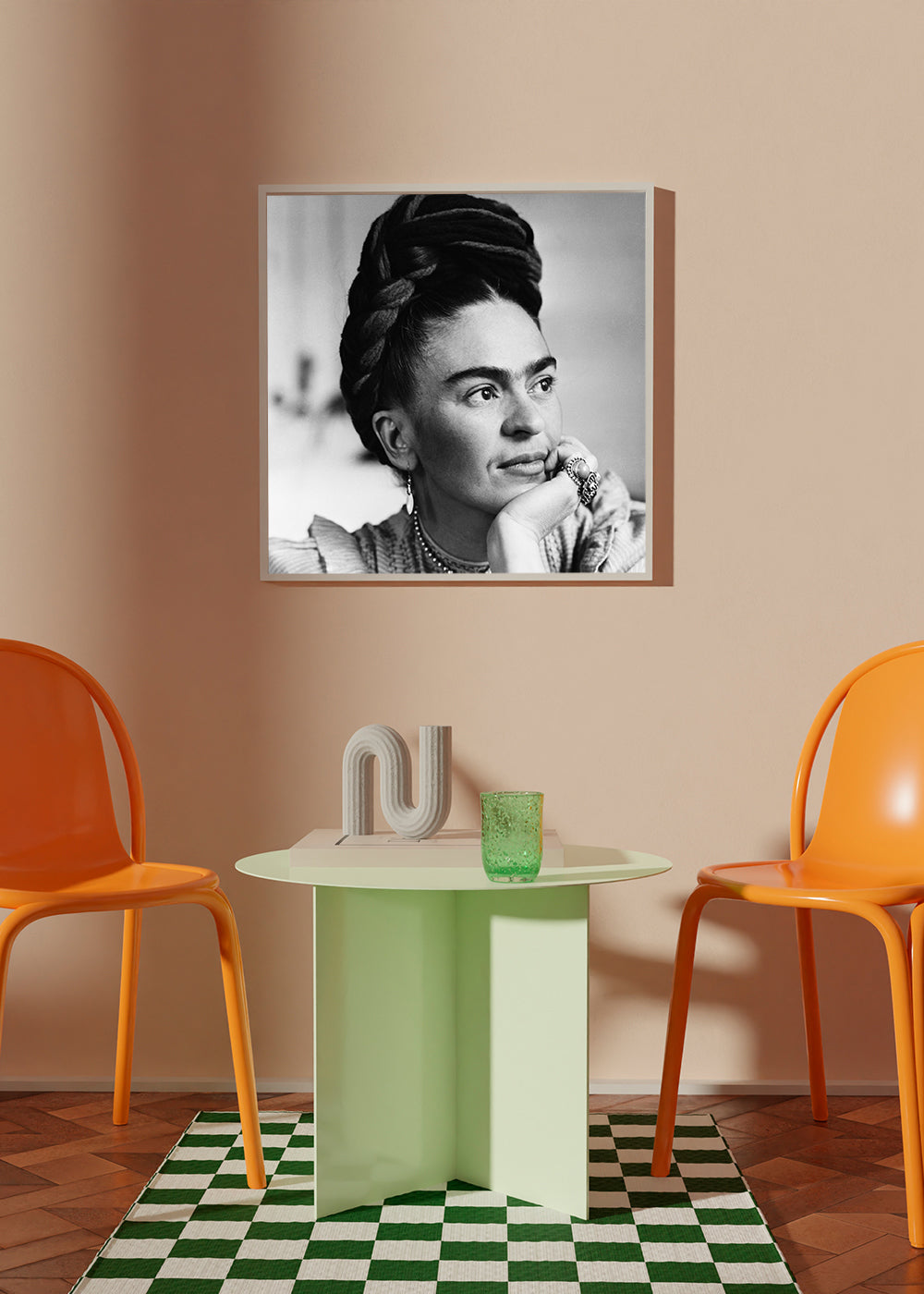 Fotografie portrét černobílý ve vintage stylu