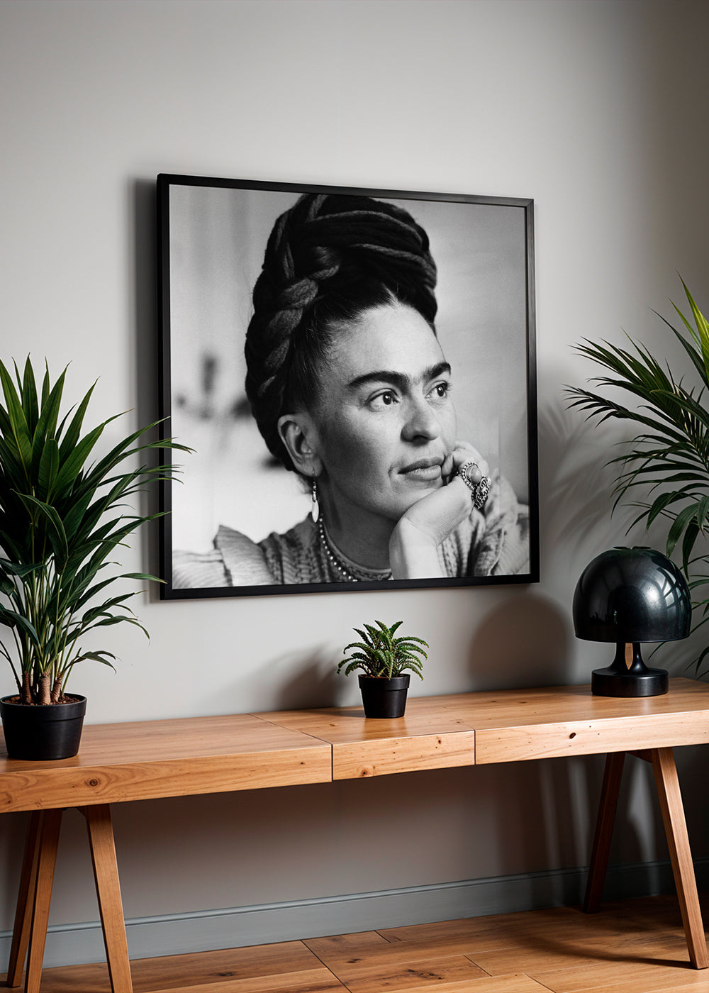 Fotografie portrét černobílý ve vintage stylu