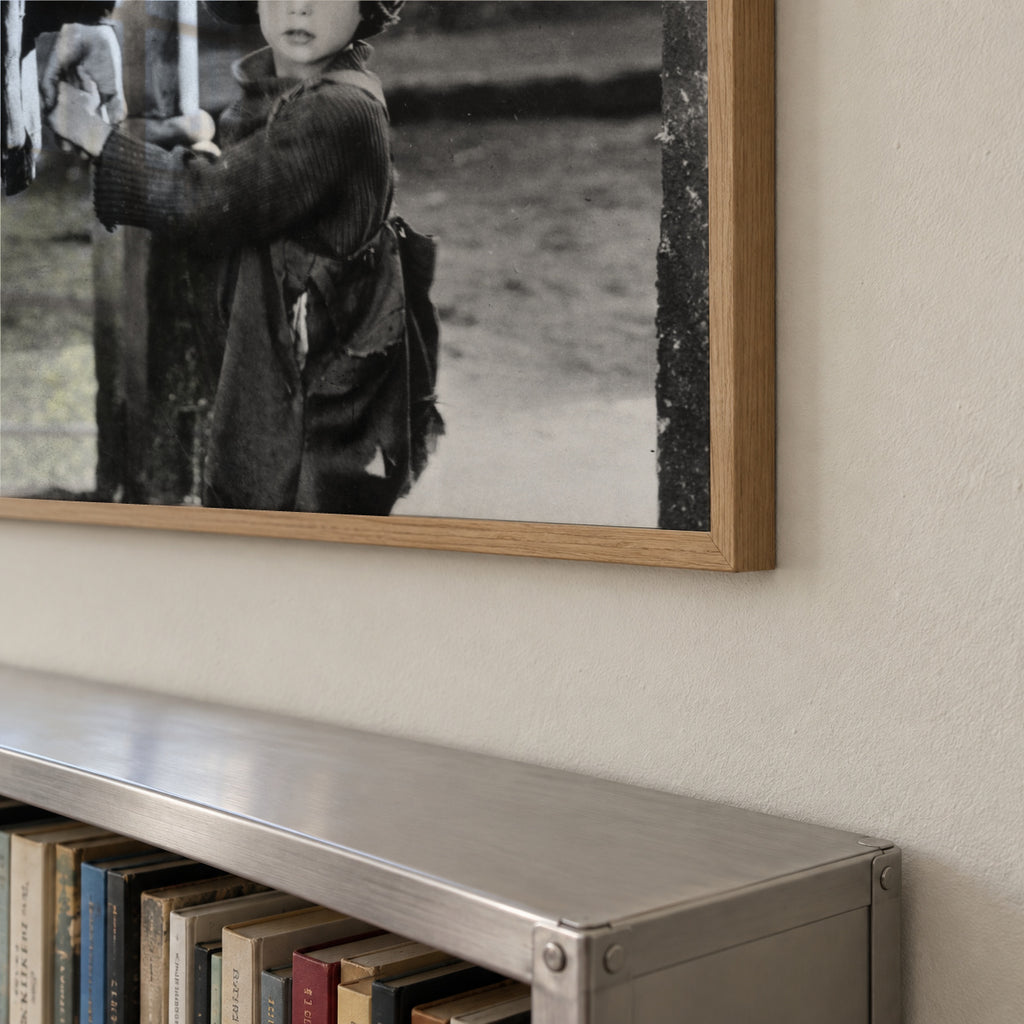 Charlie Chaplin Vintage Photograph - Square - Framed poster detail