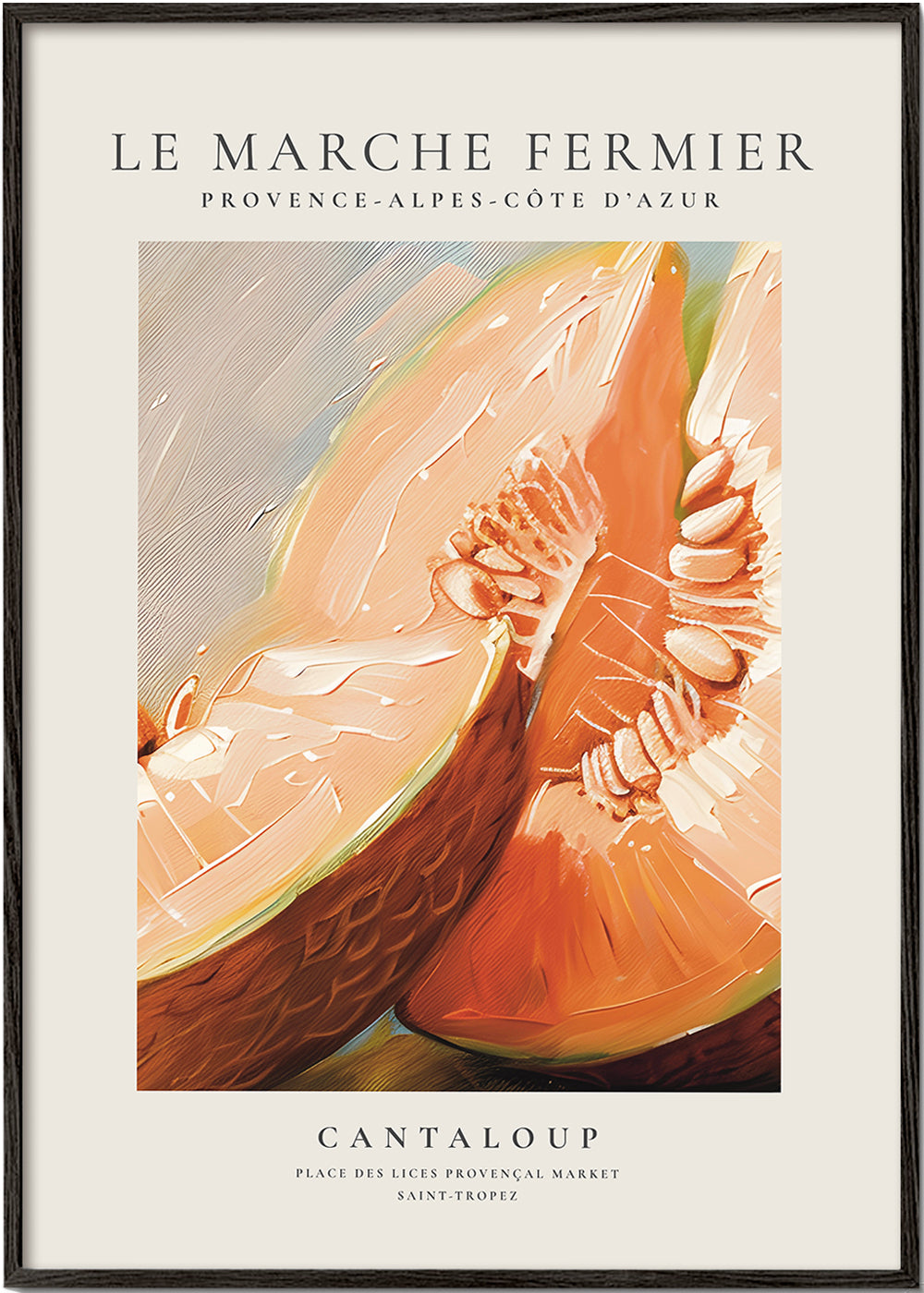 Obraz do kuchyně: Cantaloup provensálský trh