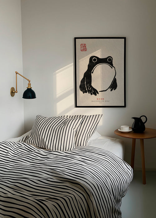 Obraz žába japonská minimalistická