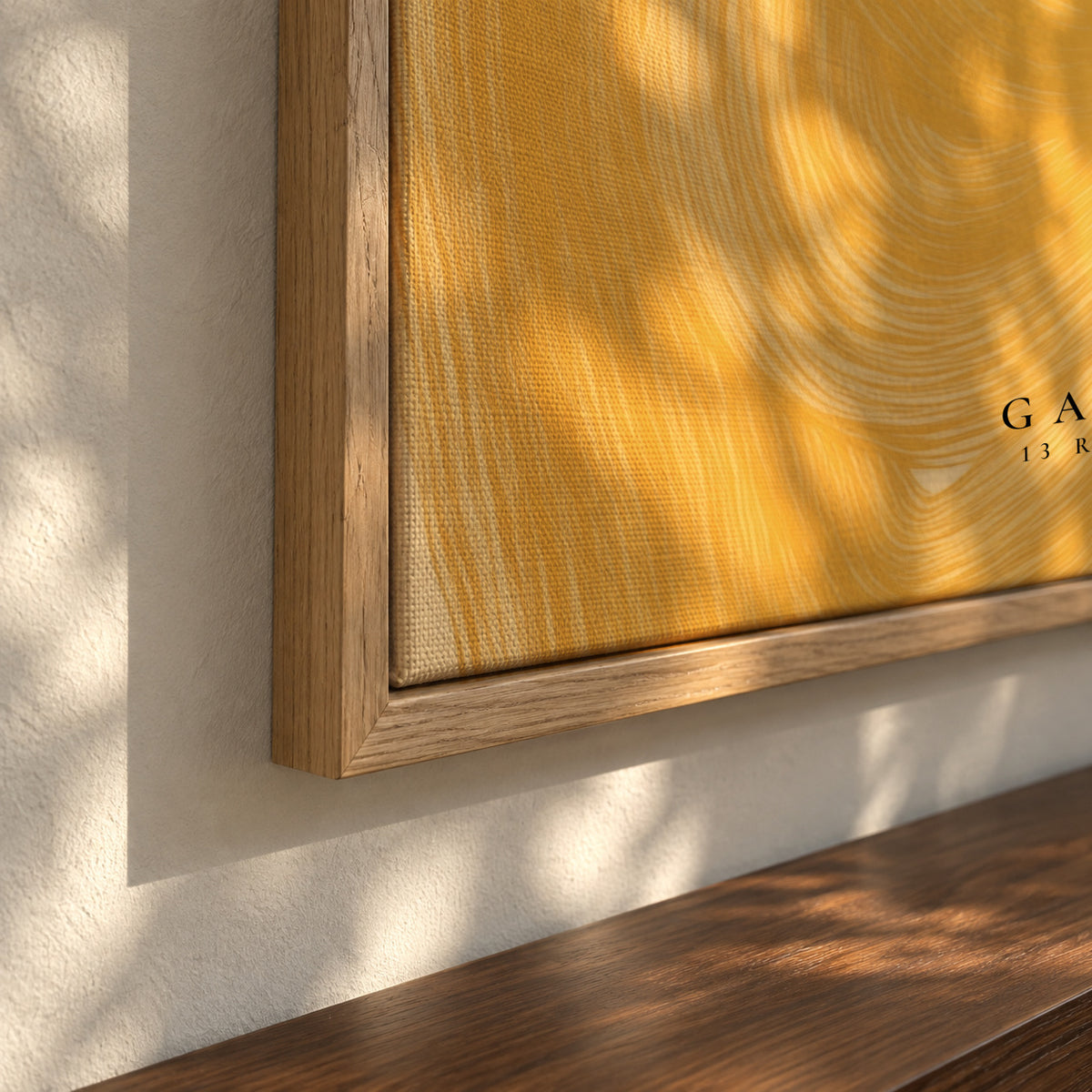 L’Art Abstrait, La Galerie Maeght Exhibition Poster - SQUARE - Framed canvas detail