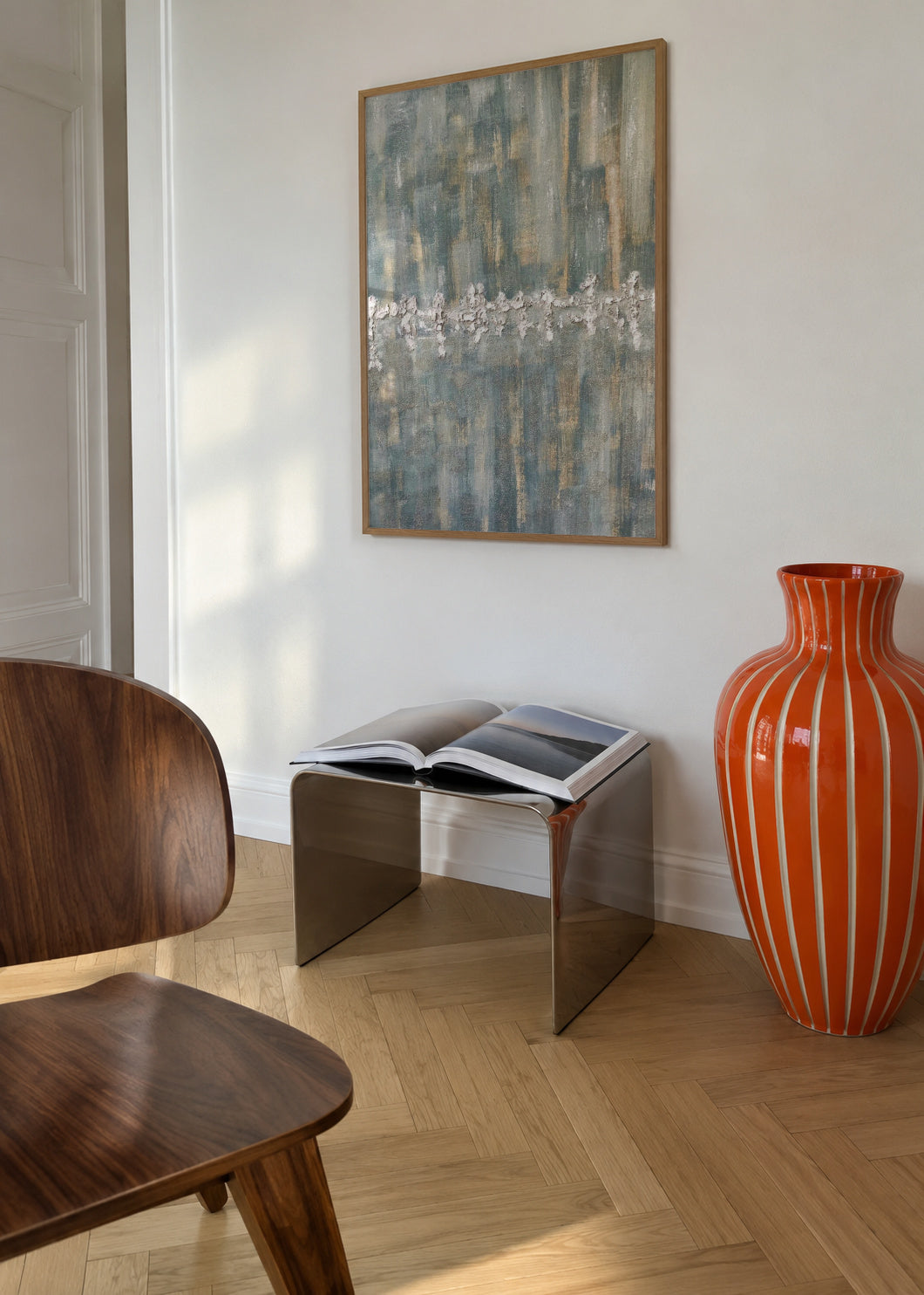 Punto de inflexión - Framed poster in an interior