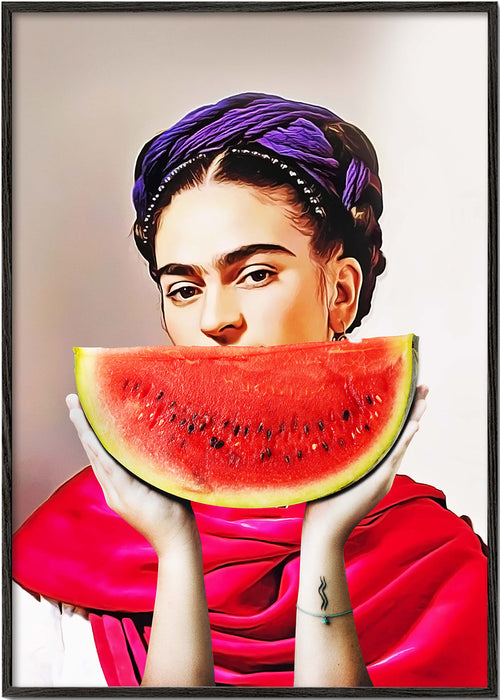 Obraz do kuchyně Frida s vodním melounem