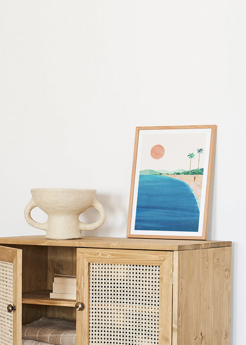 Krajinářské umění pláž minimalistické