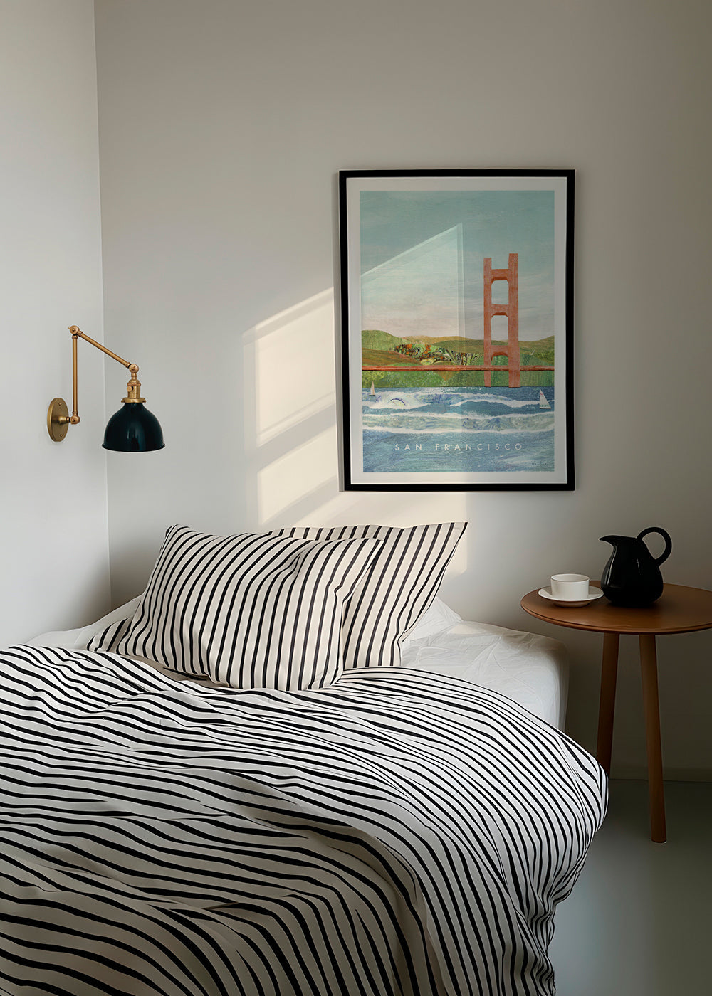 Obraz města San Francisco ilustrace