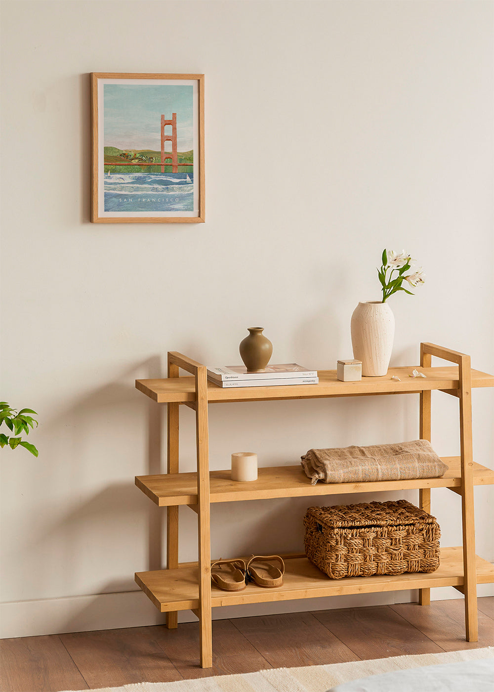 Obraz města San Francisco ilustrace