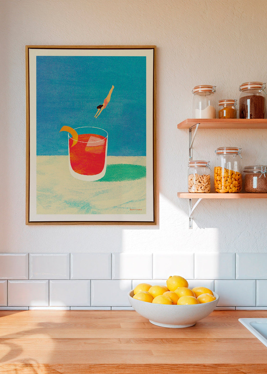 Obraz do kuchyně Negroni s potápěčkou – Canvas2