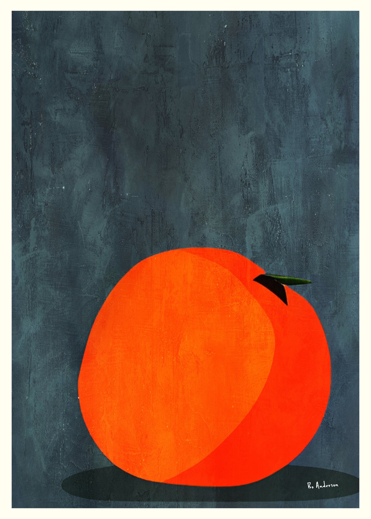 Calmly Sleeping Apple - Unframed art print