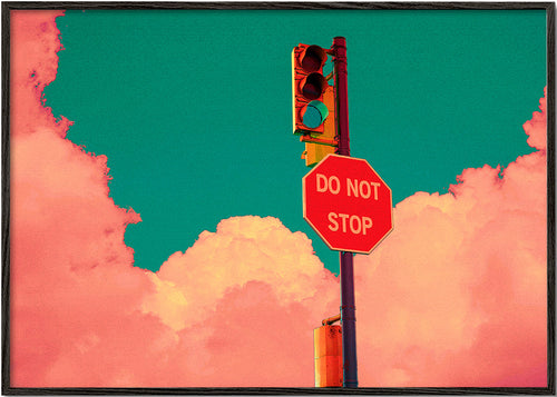 Pop fotografie značky 'DO NOT STOP'
