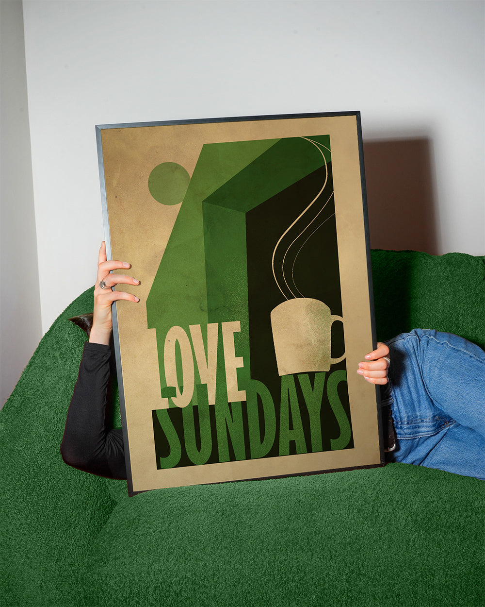 Obraz do kuchyně Love Sundays s dýmajícím šálkem