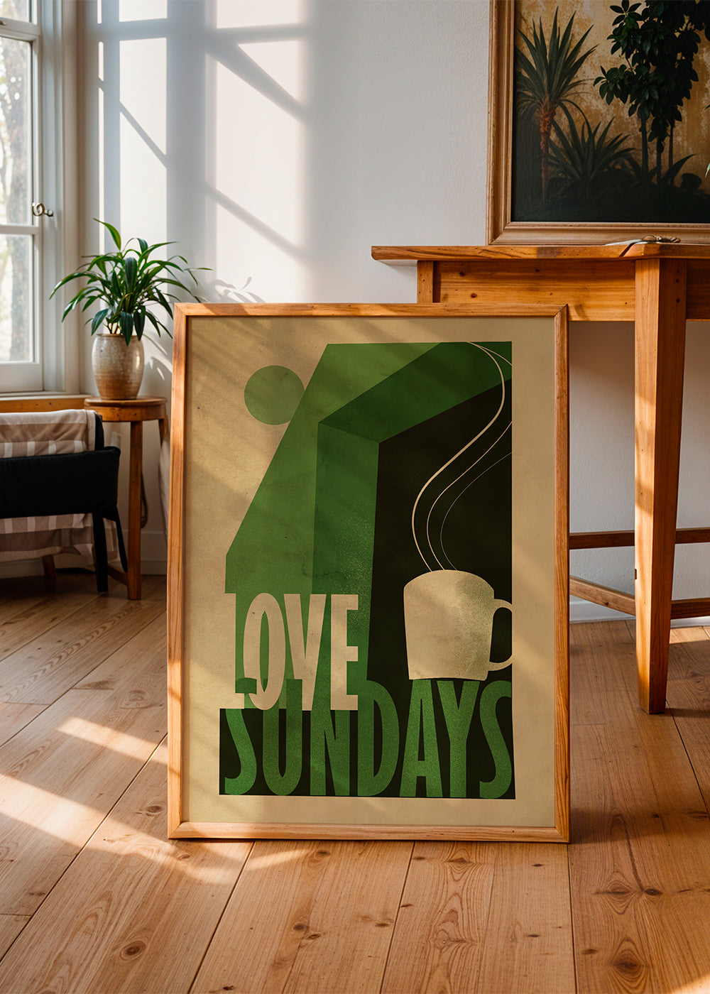 Obraz do kuchyně Love Sundays s dýmajícím šálkem