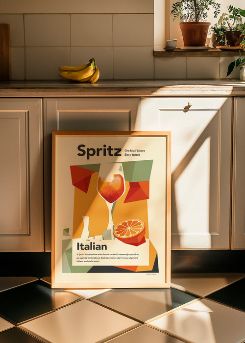 Obraz do kuchyně Spritz italský vintage plakát
