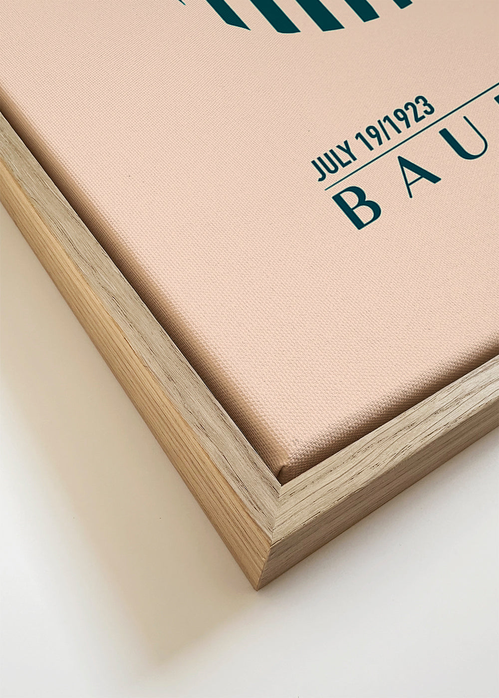 Bauhaus geometrická ilustrace s kruhem a pruhy