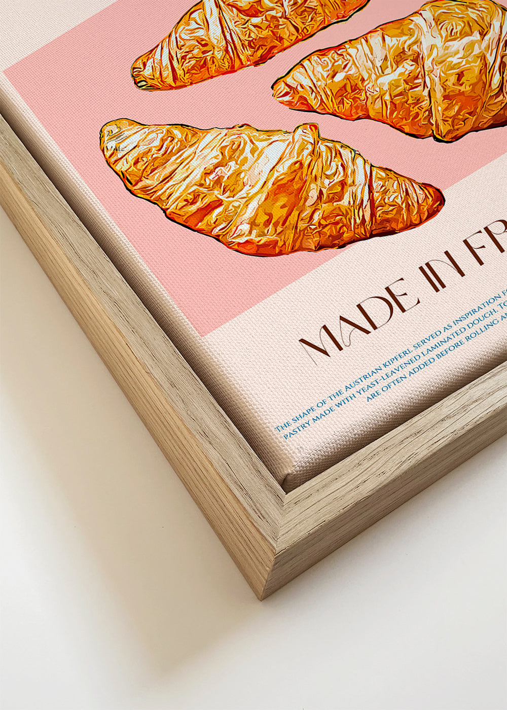 Obraz do kuchyně Croissant ilustrace