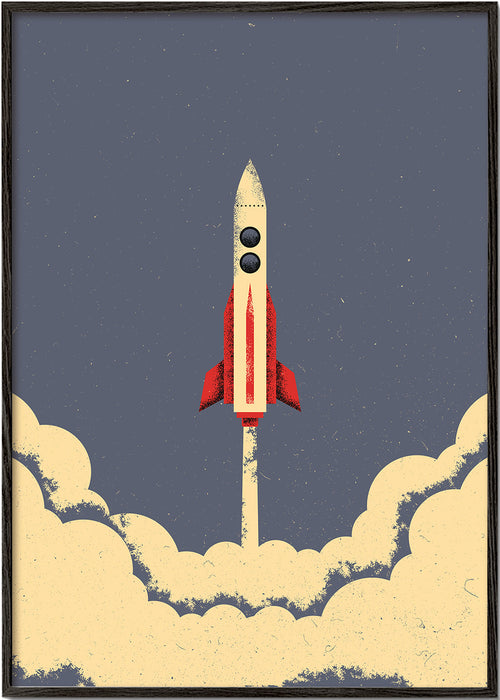 Ilustrace rakety