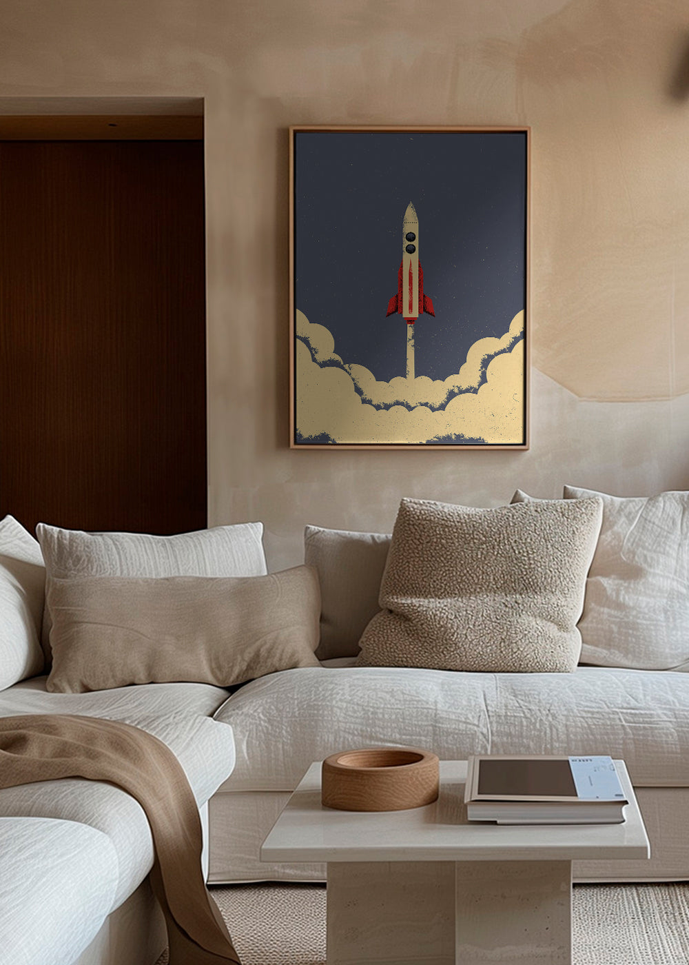 Ilustrace rakety