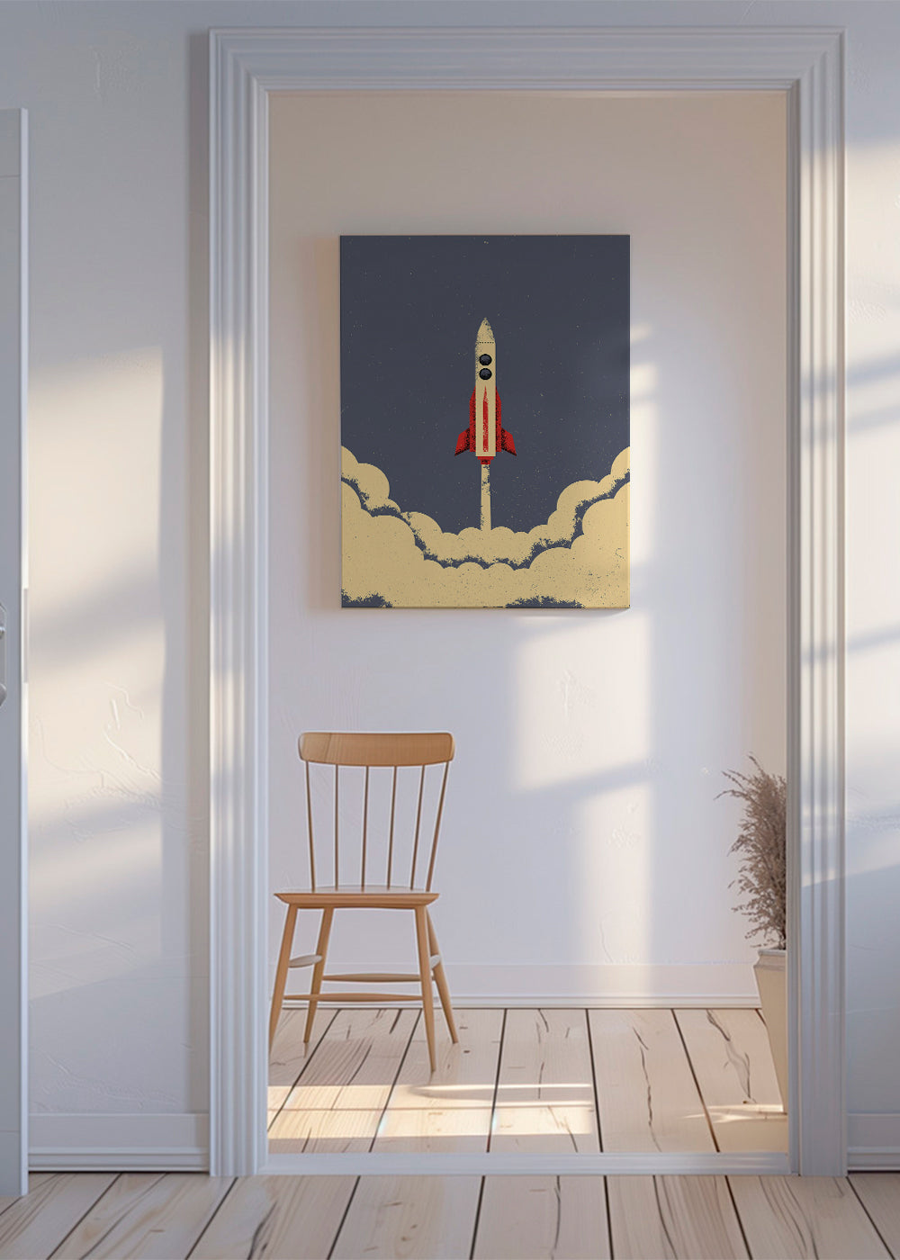 Ilustrace rakety