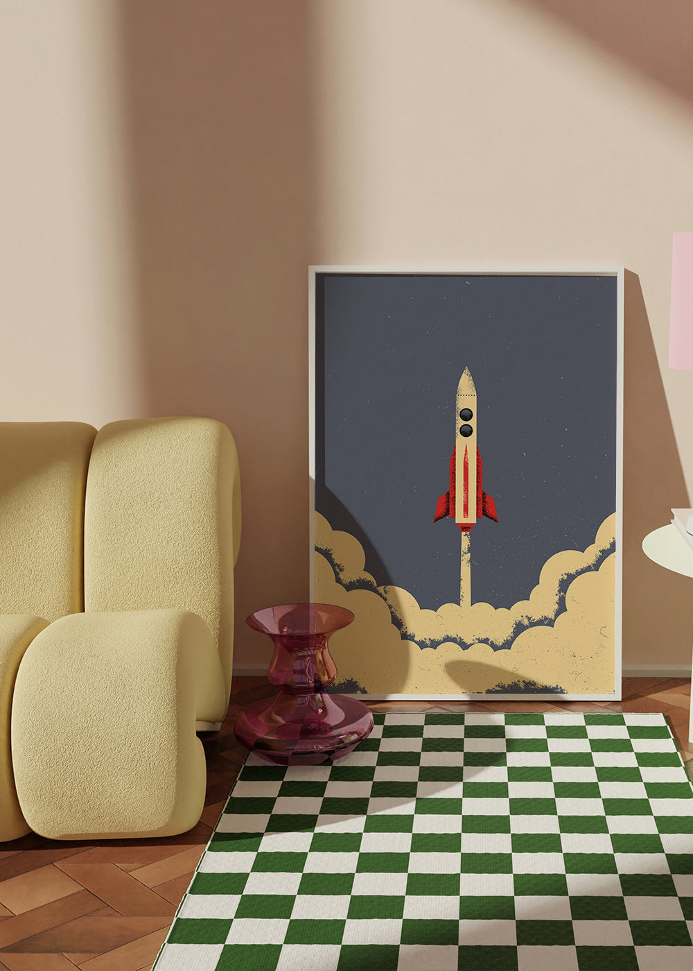 Ilustrace rakety