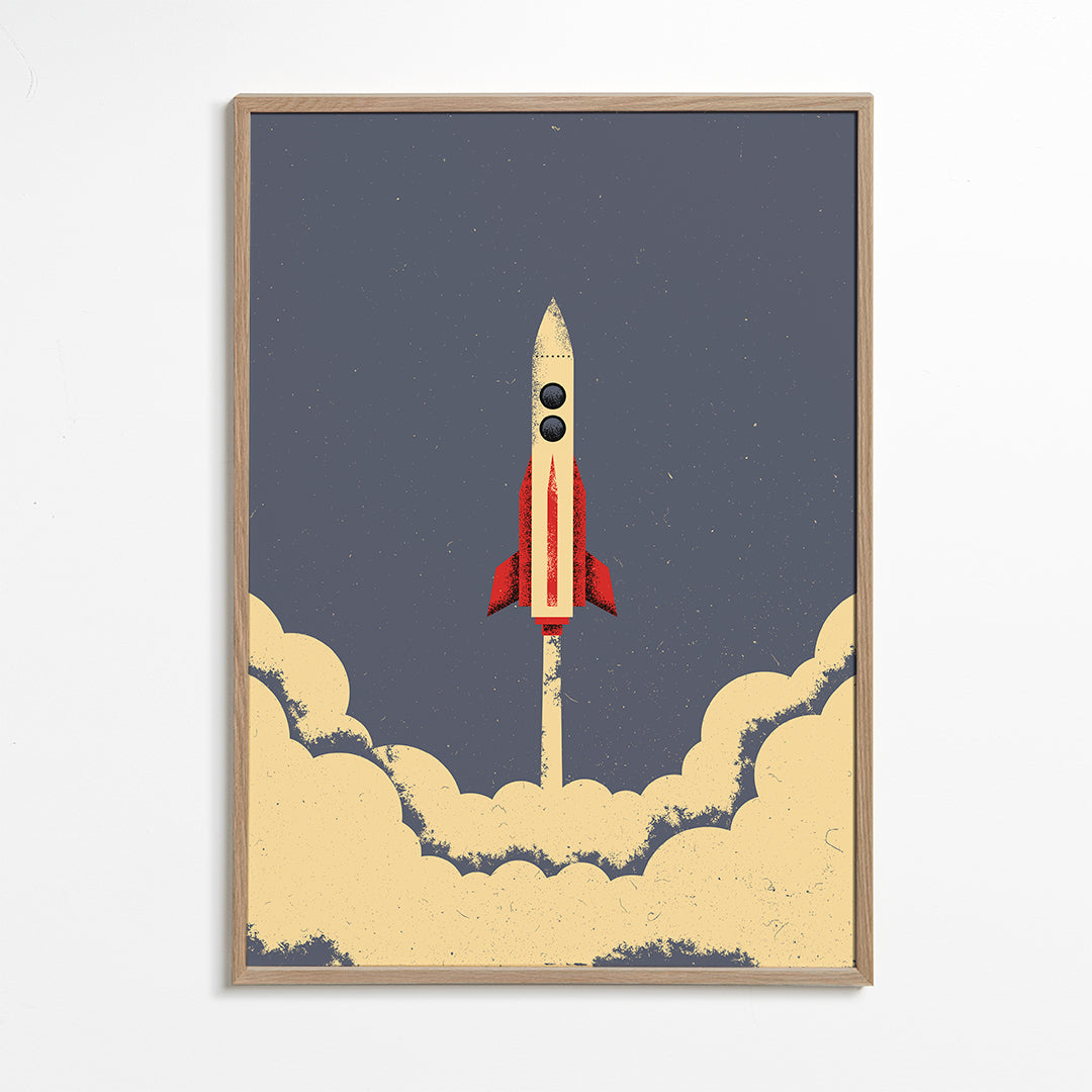 Ilustrace rakety