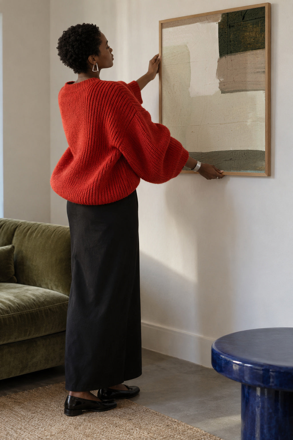 Base 2 - Framed poster in an interior