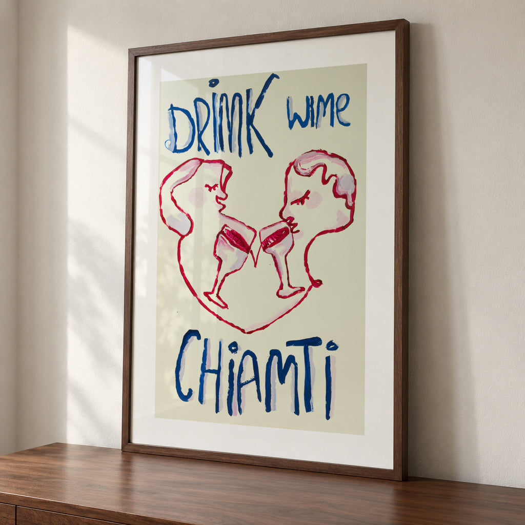 Chiamti - Framed poster detail