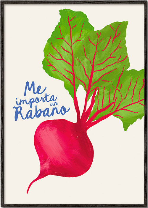 Obraz do kuchyně ilustrace ředkvičky