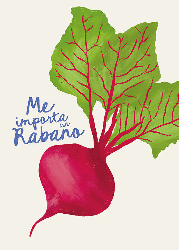 Obraz do kuchyně ilustrace ředkvičky
