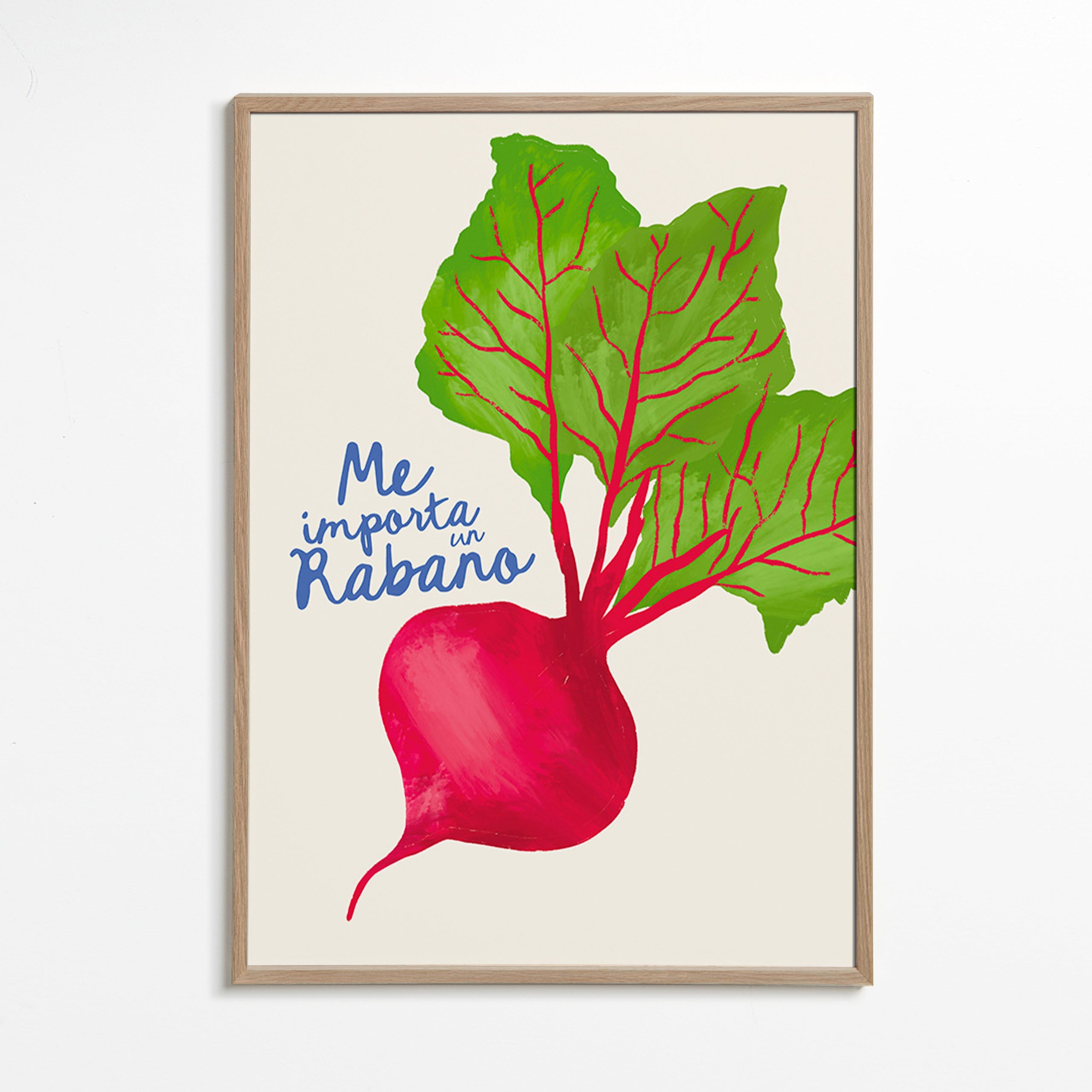 Obraz do kuchyně ilustrace ředkvičky