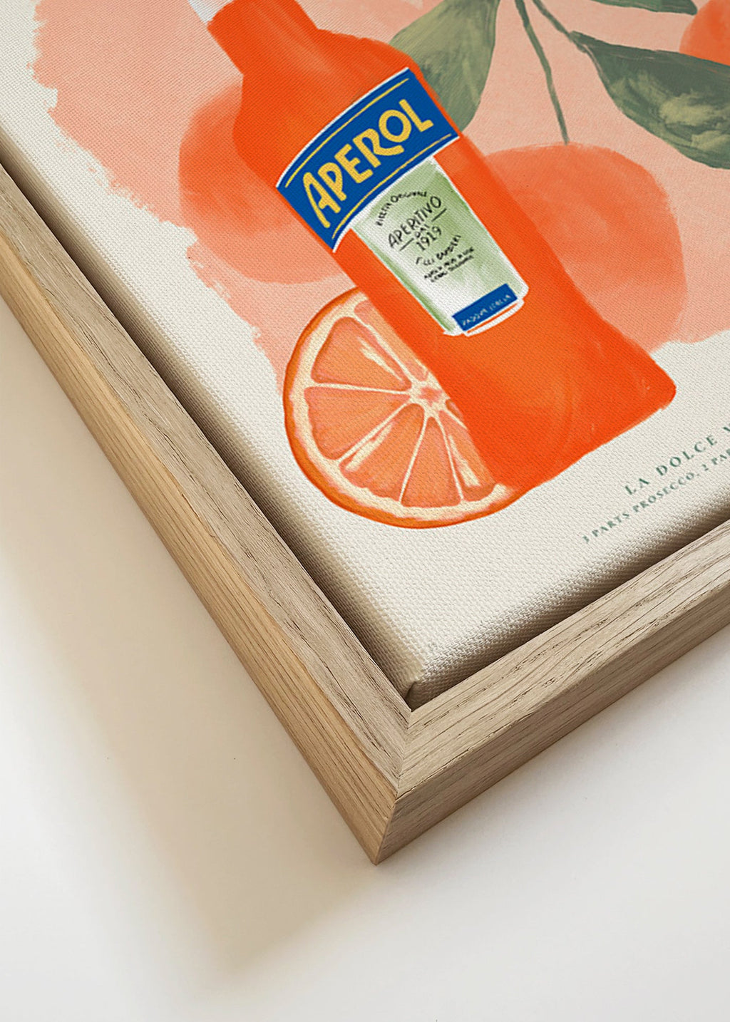 Obraz do kuchyně Aperol Spritz láhev a pomeranče