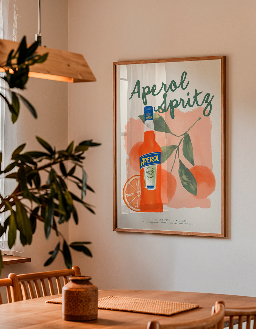Obraz do kuchyně Aperol Spritz láhev a pomeranče