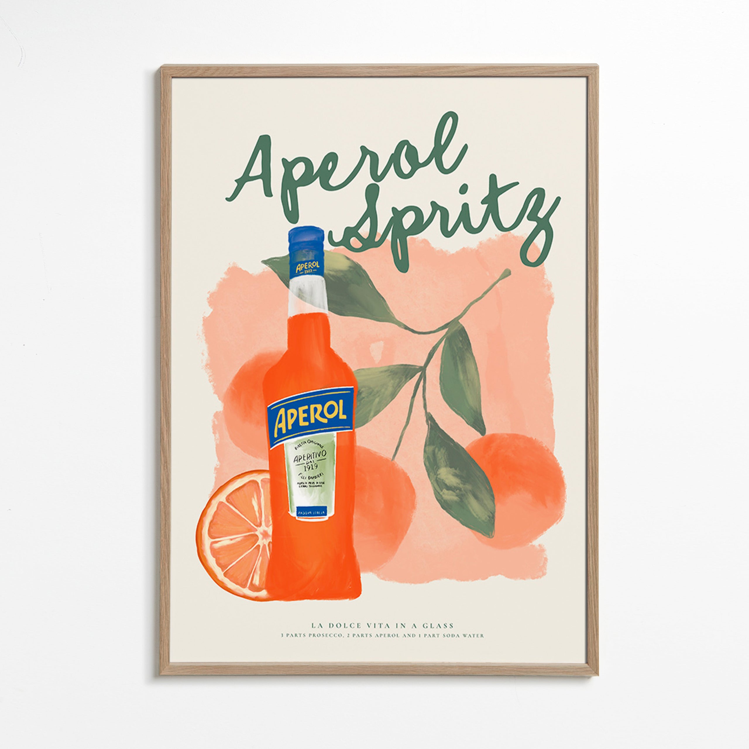 Obraz do kuchyně Aperol Spritz láhev a pomeranče