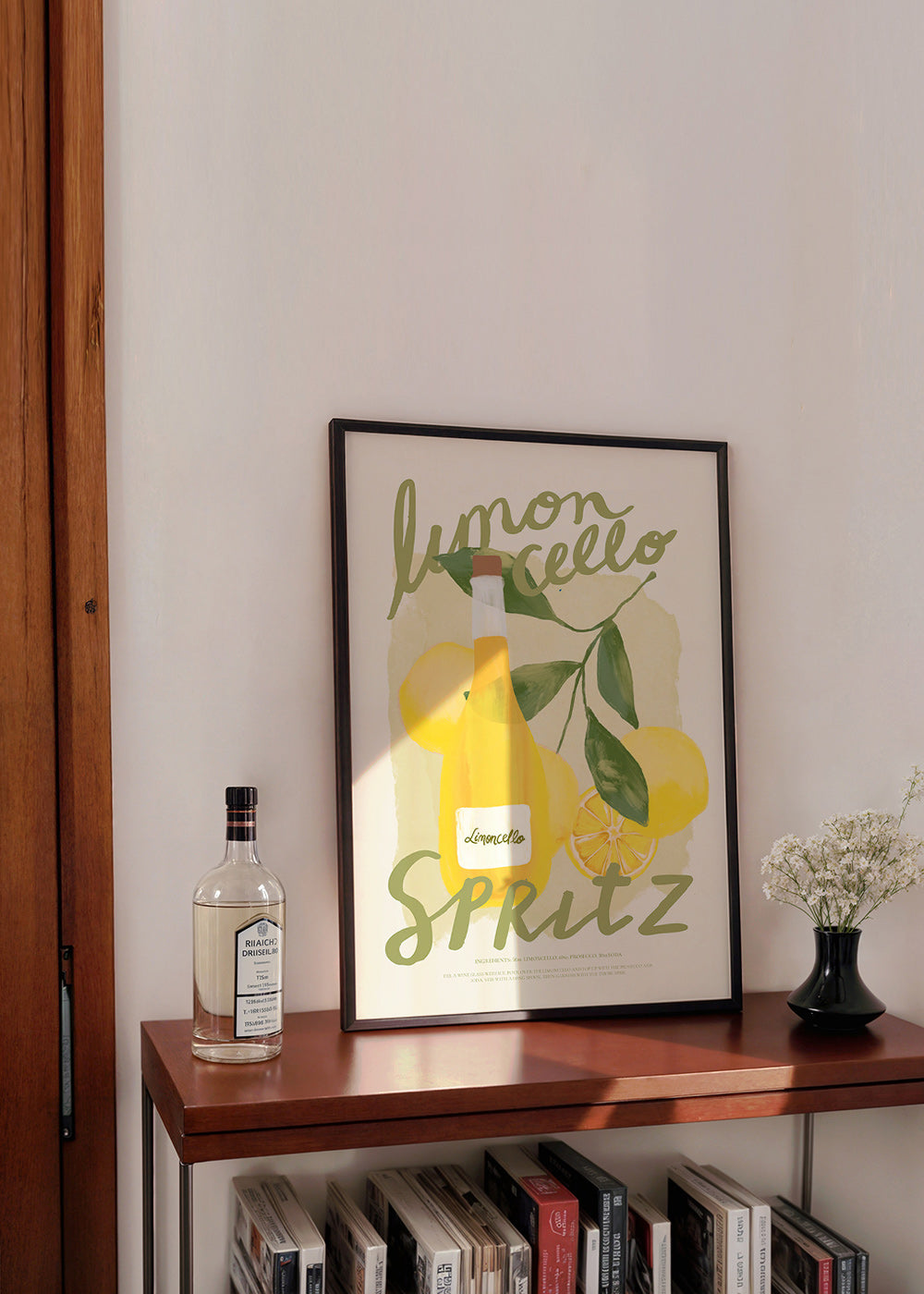Obraz do kuchyně Limoncello Spritz ilustrace