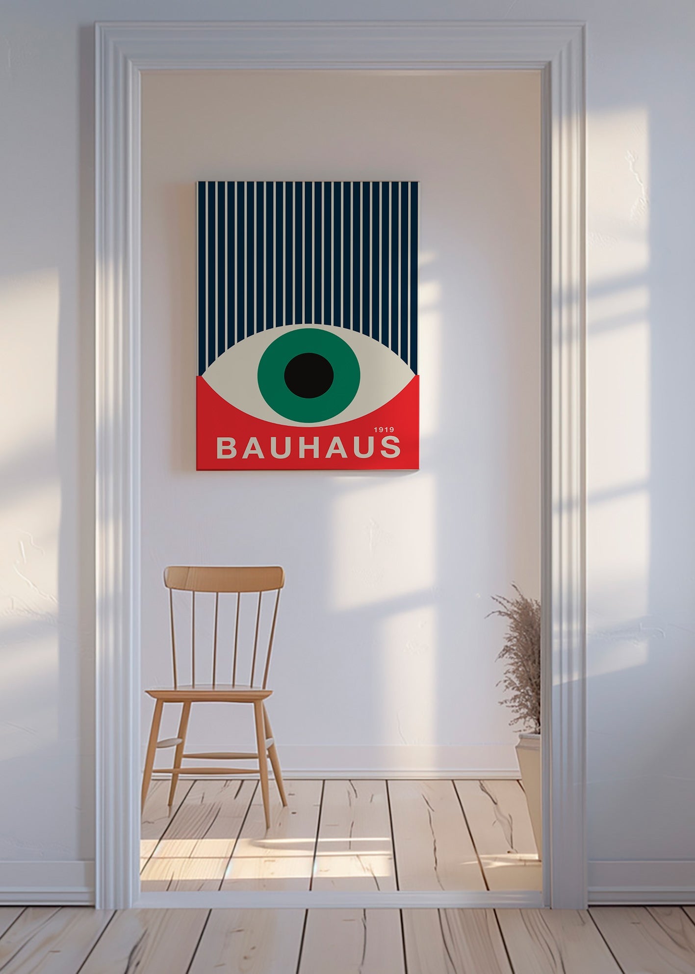 Bauhaus oko ilustrace