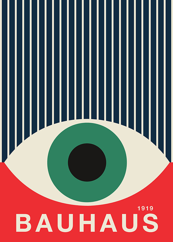 Bauhaus oko ilustrace
