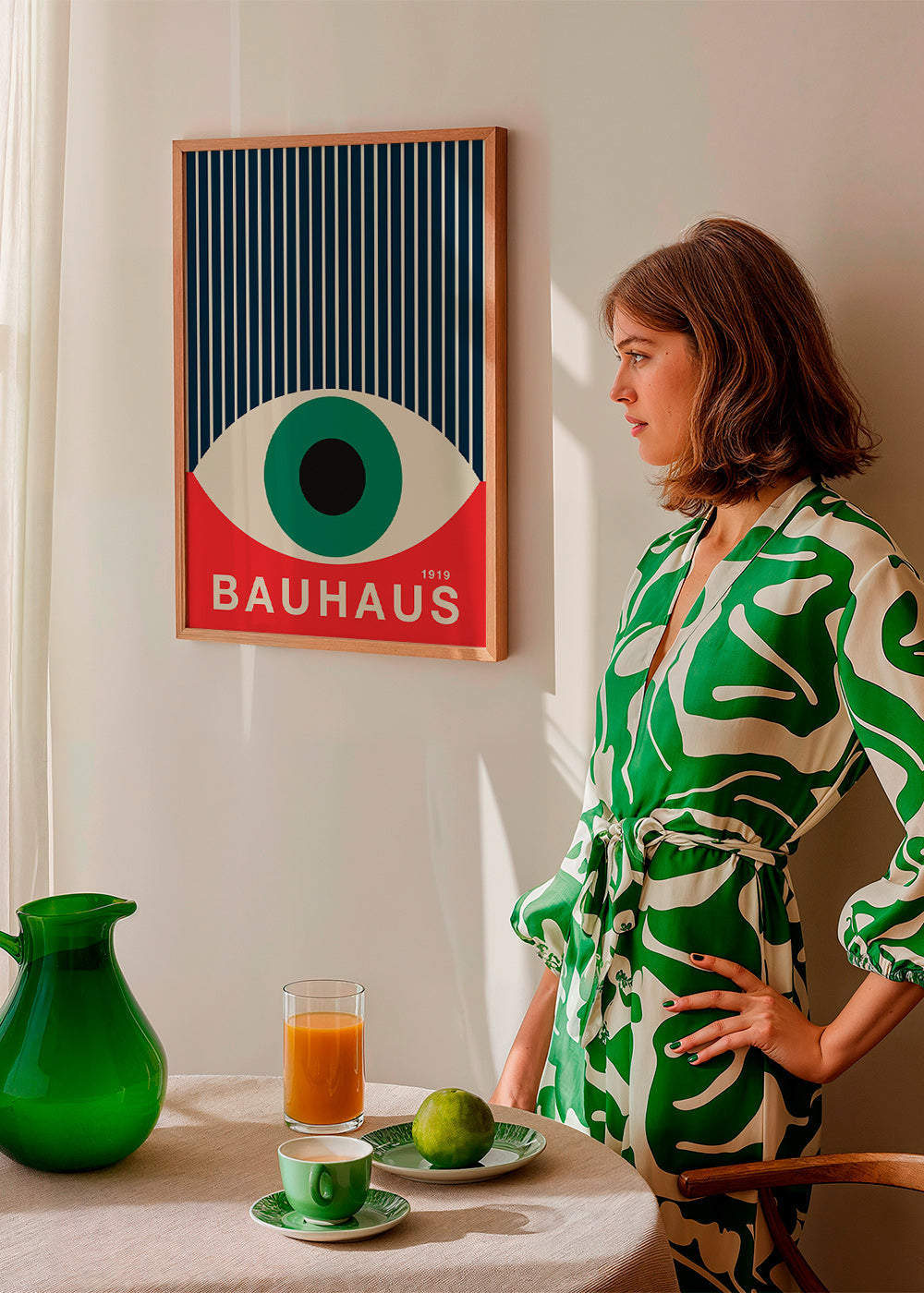 Bauhaus oko ilustrace