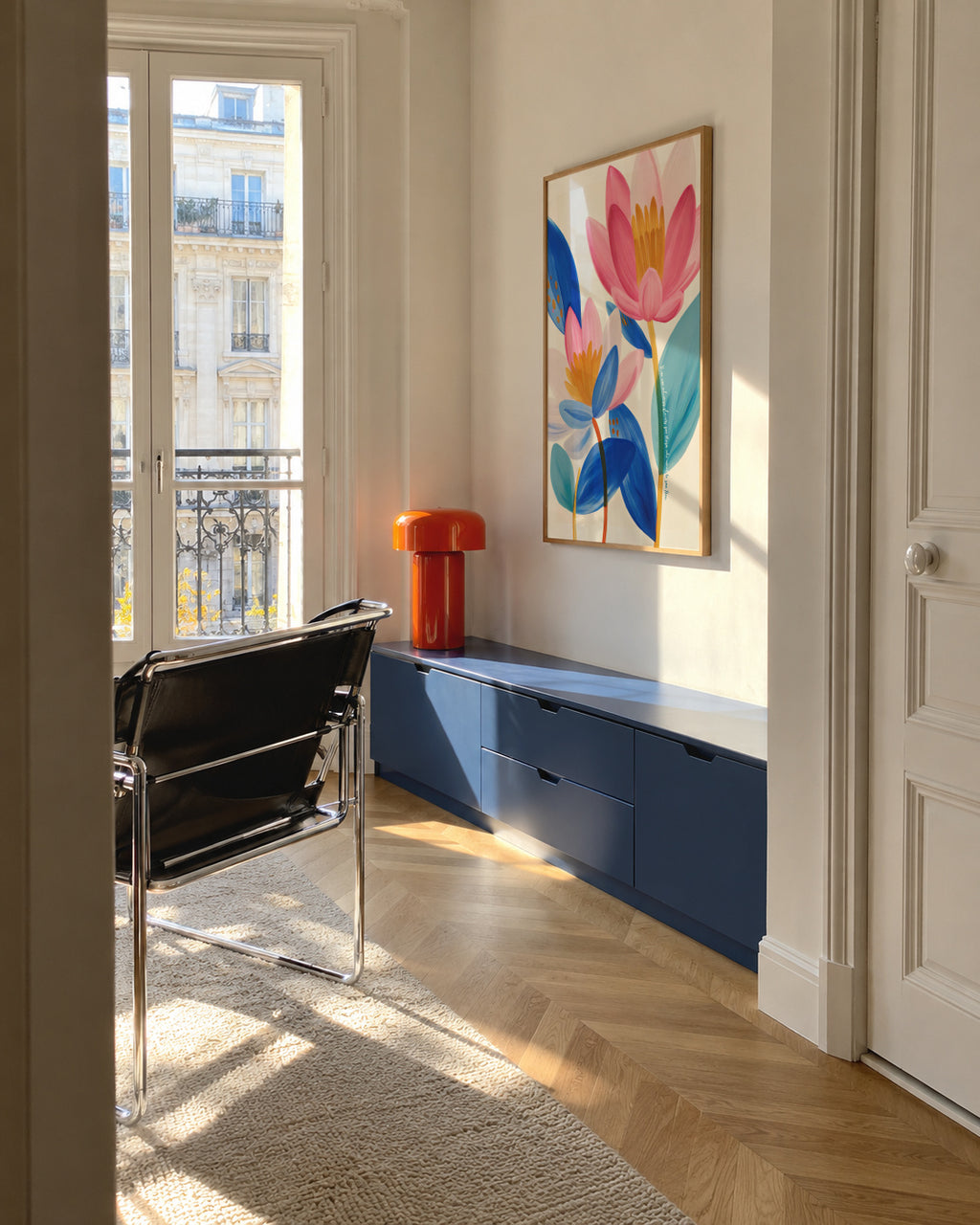 There are always flowers for those who want to see them - Framed poster in an interior