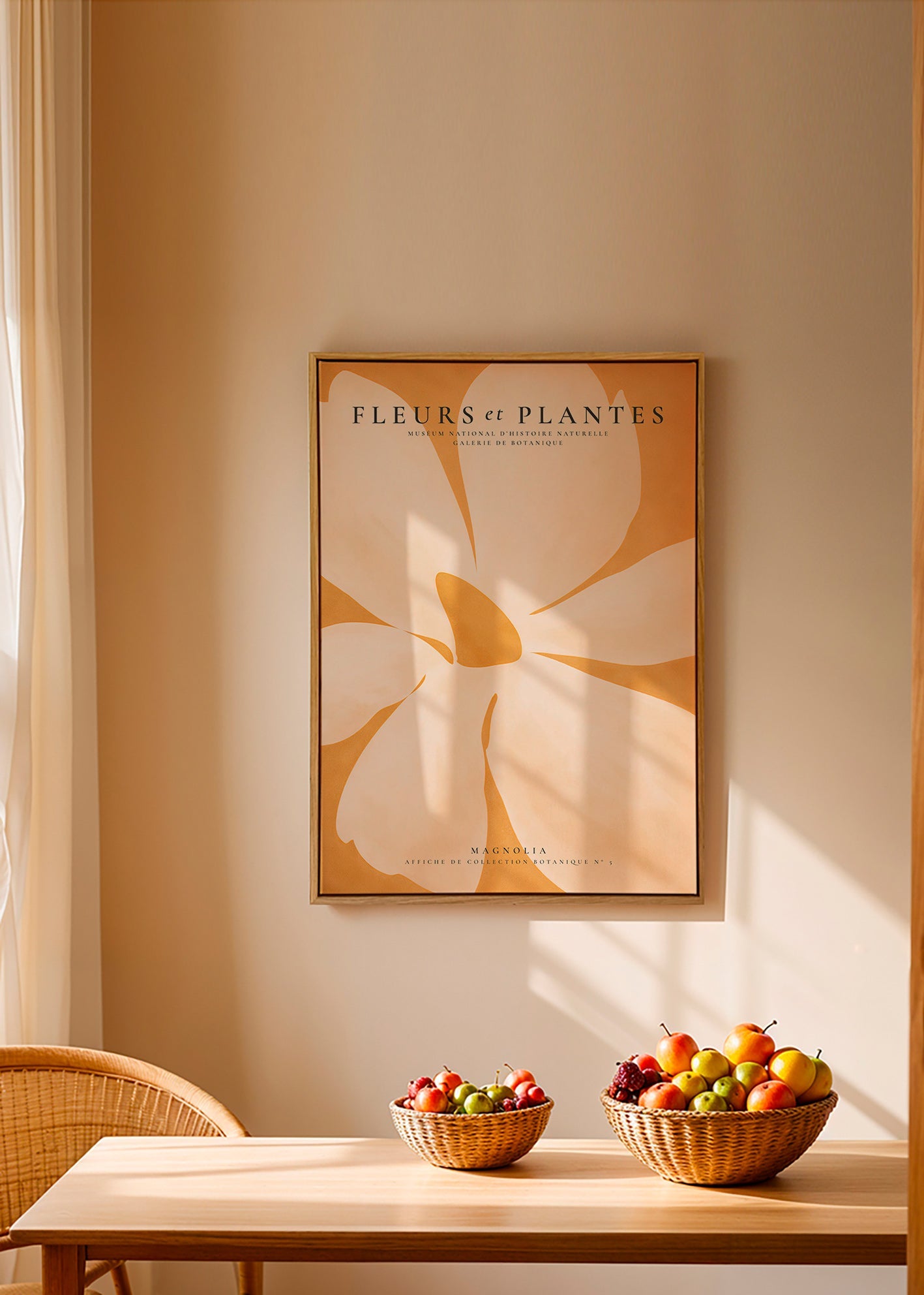 Botanický plakát Magnolia velký formát