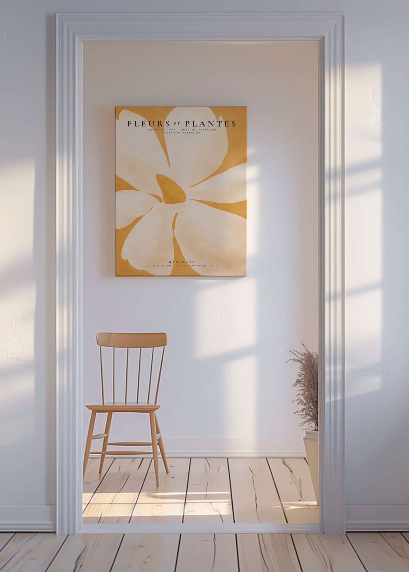 Botanický plakát Magnolia velký formát