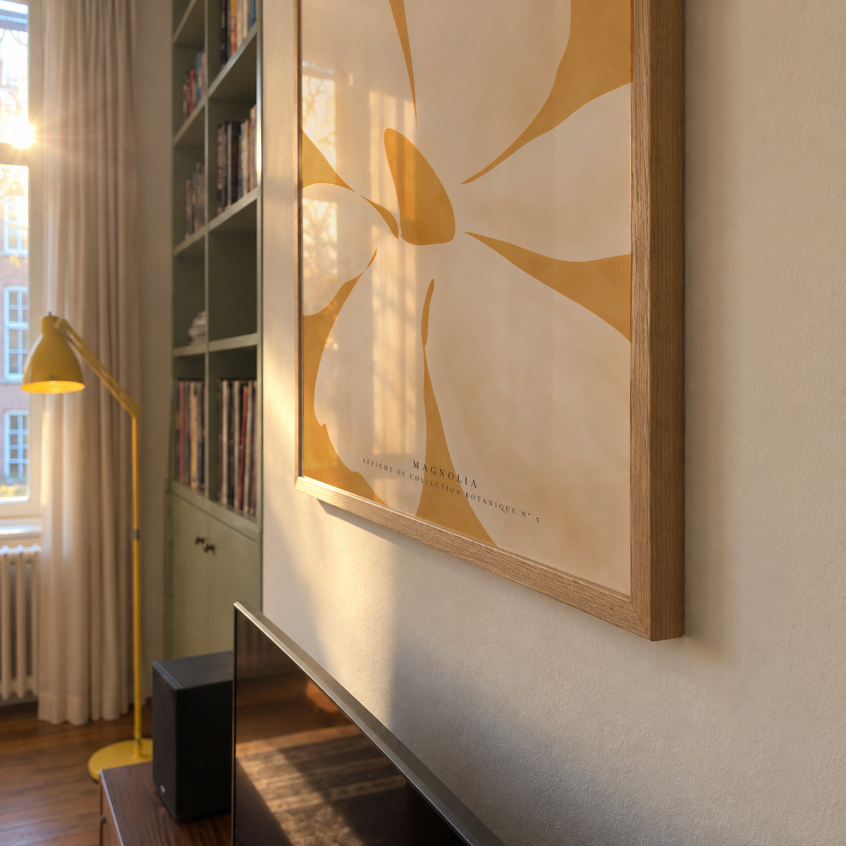 Magnolia - Framed poster detail